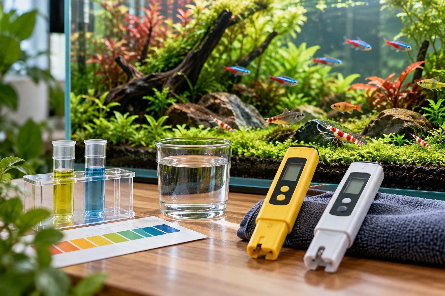 Cách đọc pH và TDS bể thủy sinh đúng cách