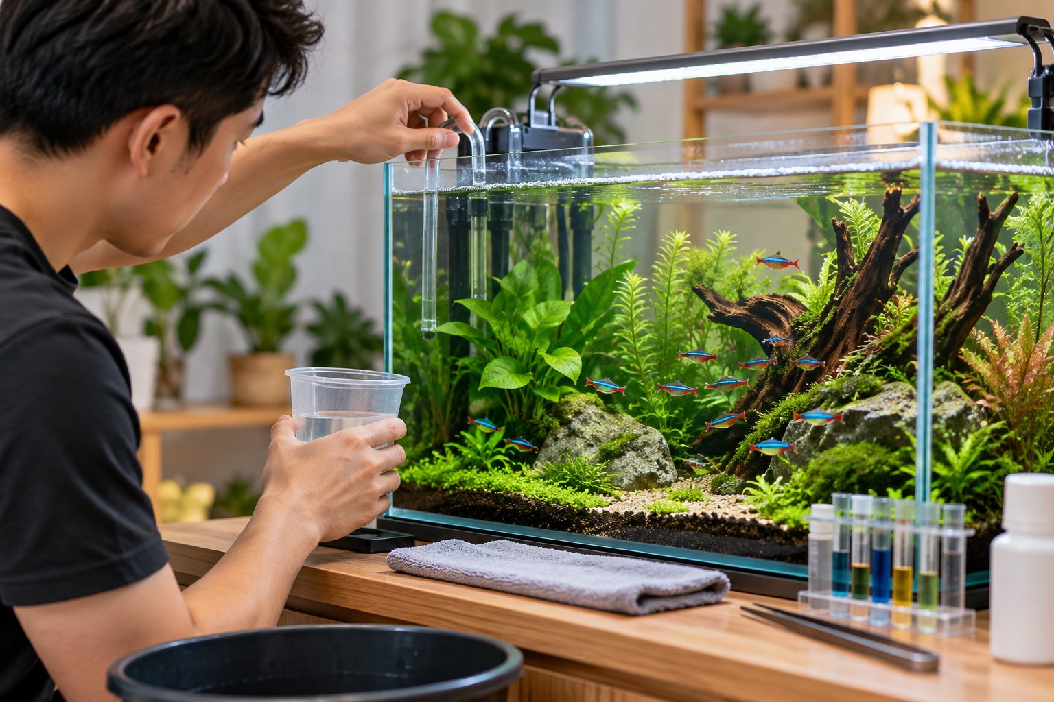 Cách di chuyển bể thủy sinh an toàn, giữ vi sinh 3 Ảnh minh hoạ: Cách di chuyển bể thủy sinh an toàn, giữ vi sinh