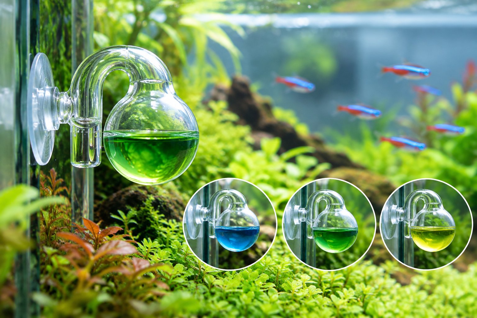 Ảnh minh hoạ: Cách chỉnh CO2 cho bể thủy sinh an toàn, dễ theo dõi