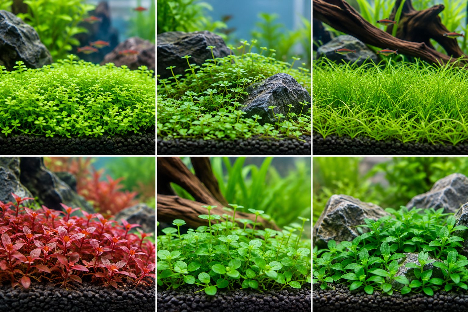 Ảnh minh hoạ: Cây tiền cảnh không cần CO2: Chọn theo điều kiện bể
