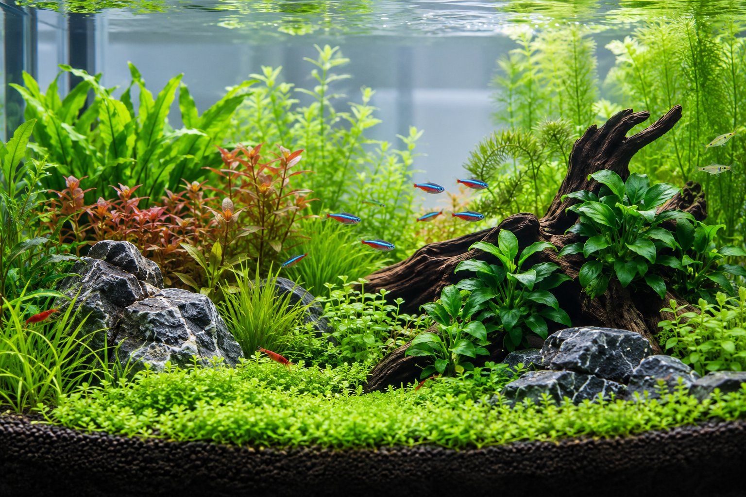 Ảnh minh hoạ: Cây thuỷ sinh đẹp, dễ trồng cho hồ cá