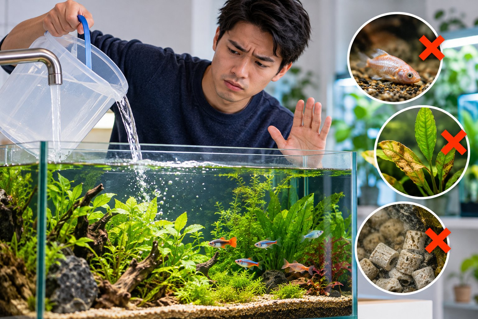 Cách khử clo nước máy cho bể cá an toàn 3 Ảnh minh hoạ: Cách khử clo nước máy cho bể cá an toàn