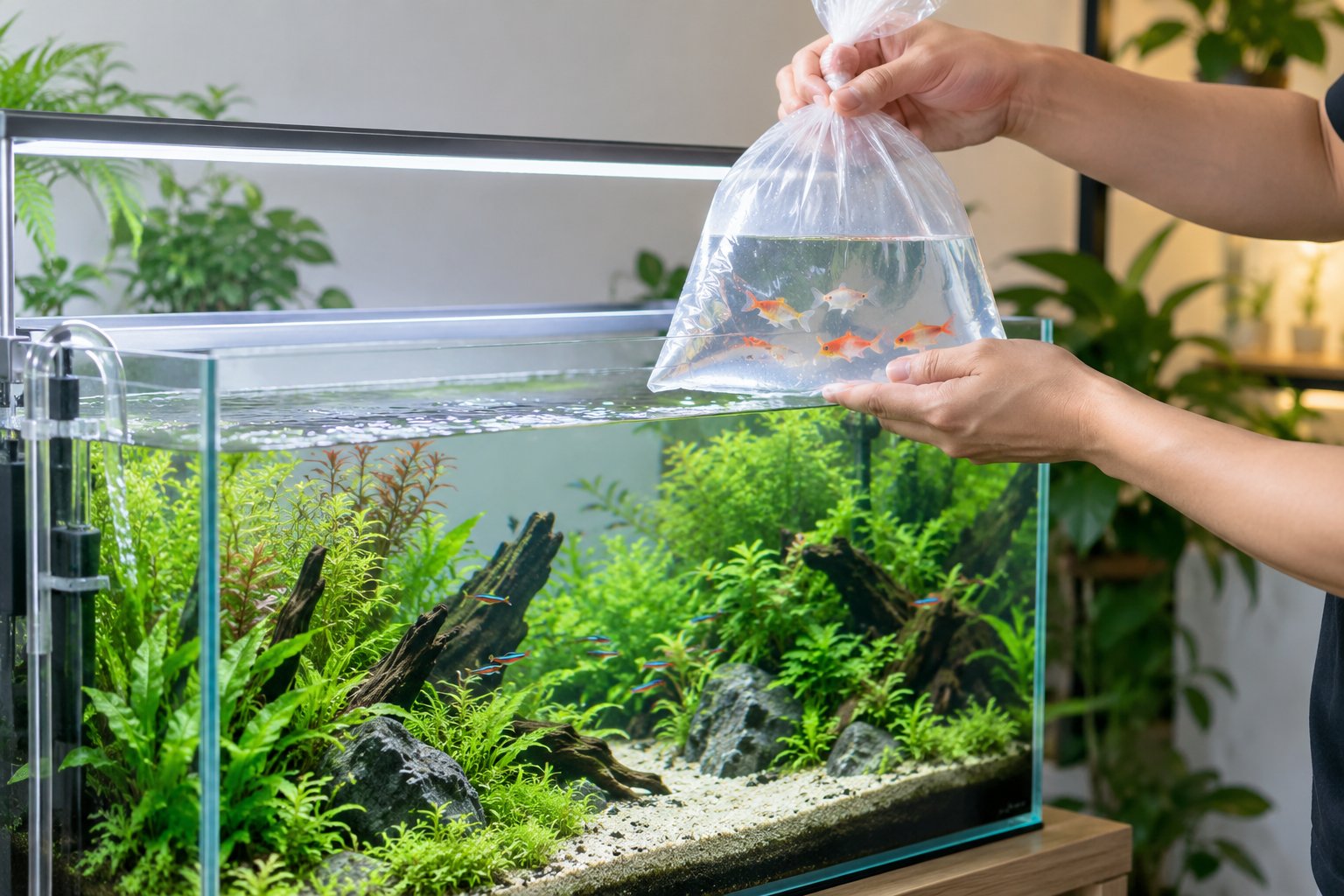 Ảnh minh hoạ: Cycle bể thủy sinh: Kiểm tra trước khi thả cá